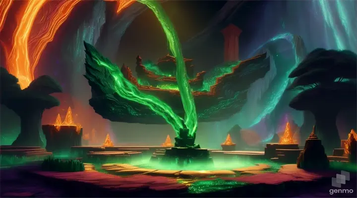 nether portal, emerald, lumber axe, good vibe, goo, oozn