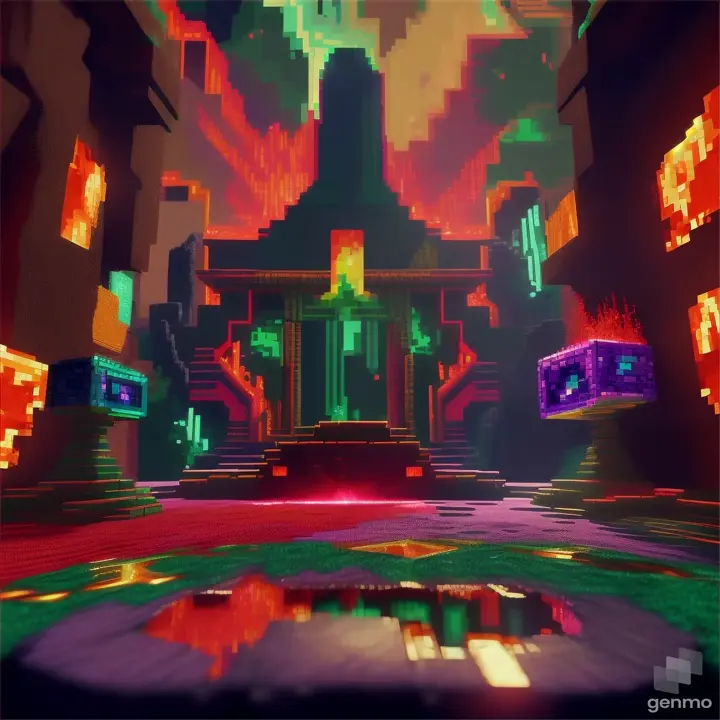 nether portal, emerald, lumber axe, good vibe, goo, oozn