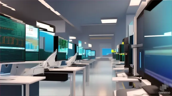 create a video on computer institute 