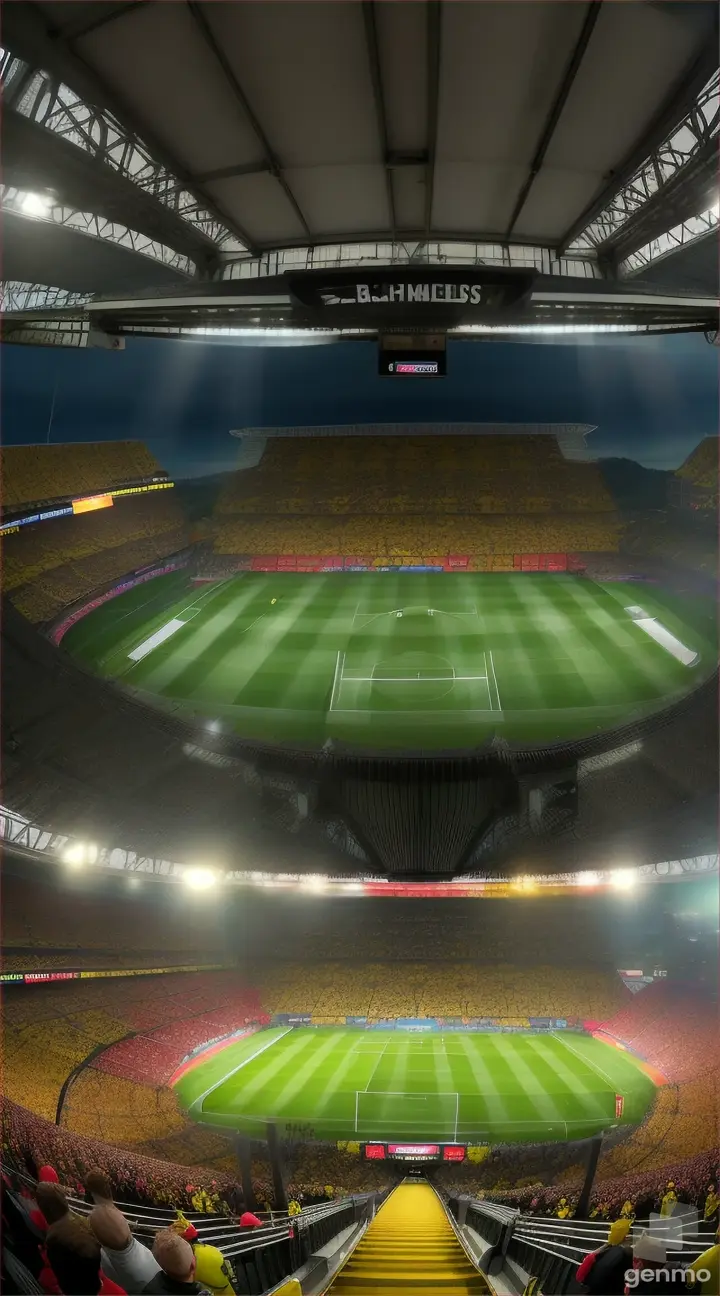 Borussia Dortmund football stadium
