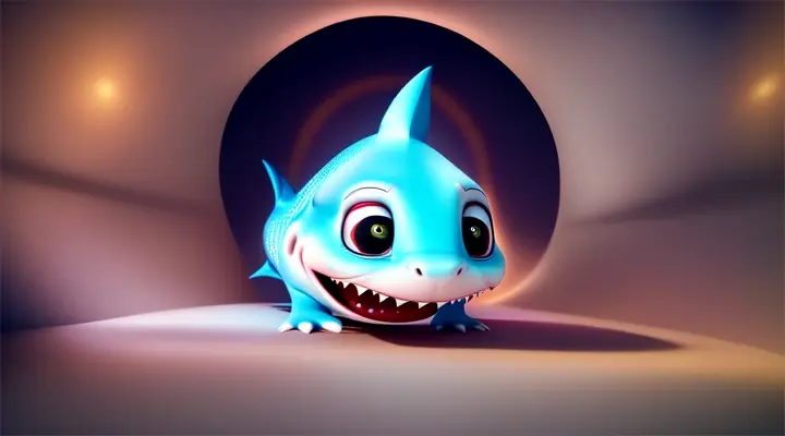 
27. A close-up of the baby shark's face as it aims and shoots its revolver..;;;;;;;;;;CARTOON,  CARICATURE EXTREME FUN   EXTRAVAGANT,LUXURY, STLIZED,SHOT MACRO,8K, 3D 
