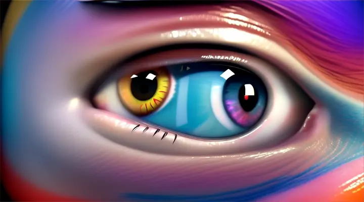 8. A shot of the baby shark's eye, showing its intense focus;;;;CARTOON,  CARICATURE EXTREME FUN   EXTRAVAGANT,LUXURY, STLIZED,SHOT MACRO,8K, 3D 

