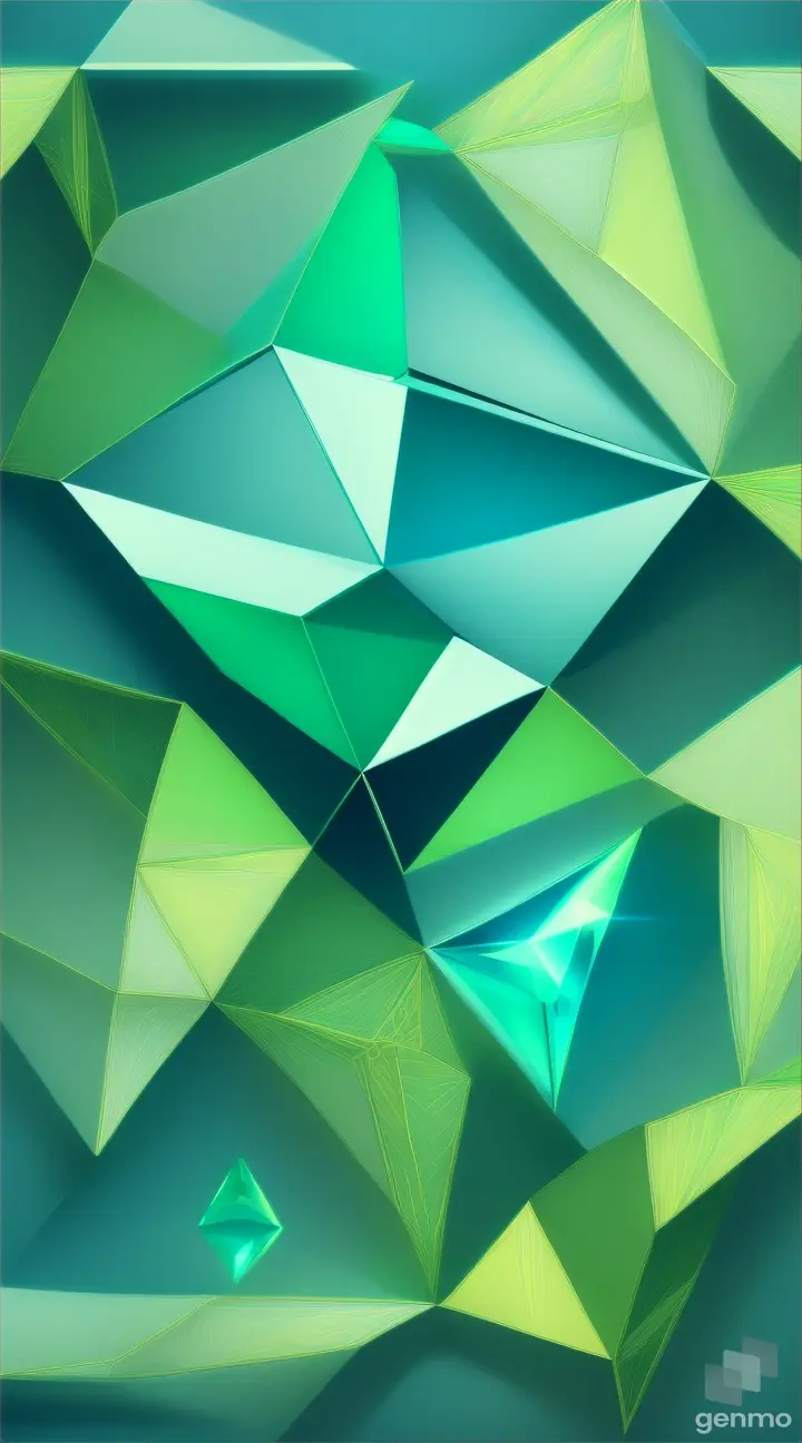 Abstract representation of eco-friendly diamond mining