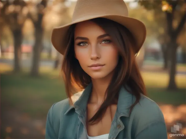 american model girl simple