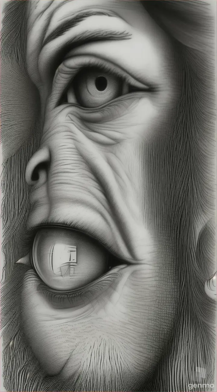 Word Fear: Illustration depicting a person looking distressed or anxious when confronted with long words, symbolizing the fear of Hippopotomonstrosesquippedaliophobia.