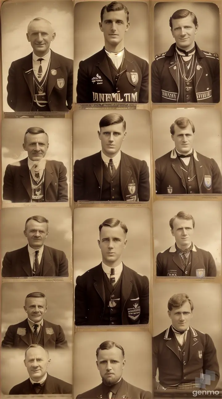 Historical Team Photos: A collection of vintage team photographs from Manchester City's early years as St. Mark's and Ardwick Association Football Club, showcasing the players, coaches, and staff who contributed to the club's legacy.