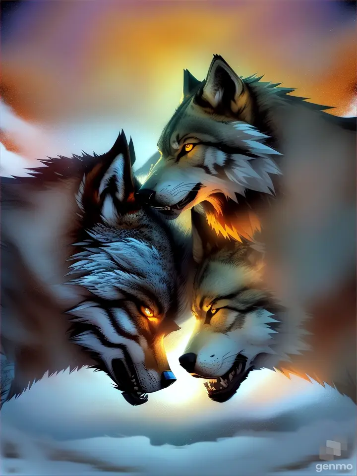 the battle of the wolves
