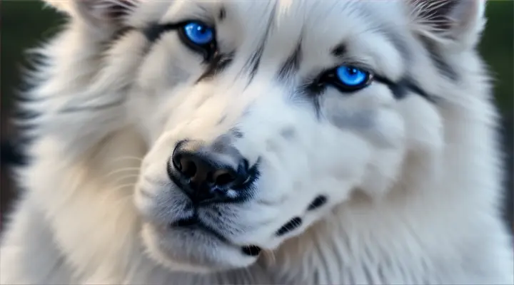 Cute small Siberian husky