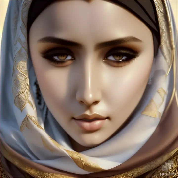 
one
An Arabic
 Beautiful big girl with white complexion, high nose, thick and big eyes
