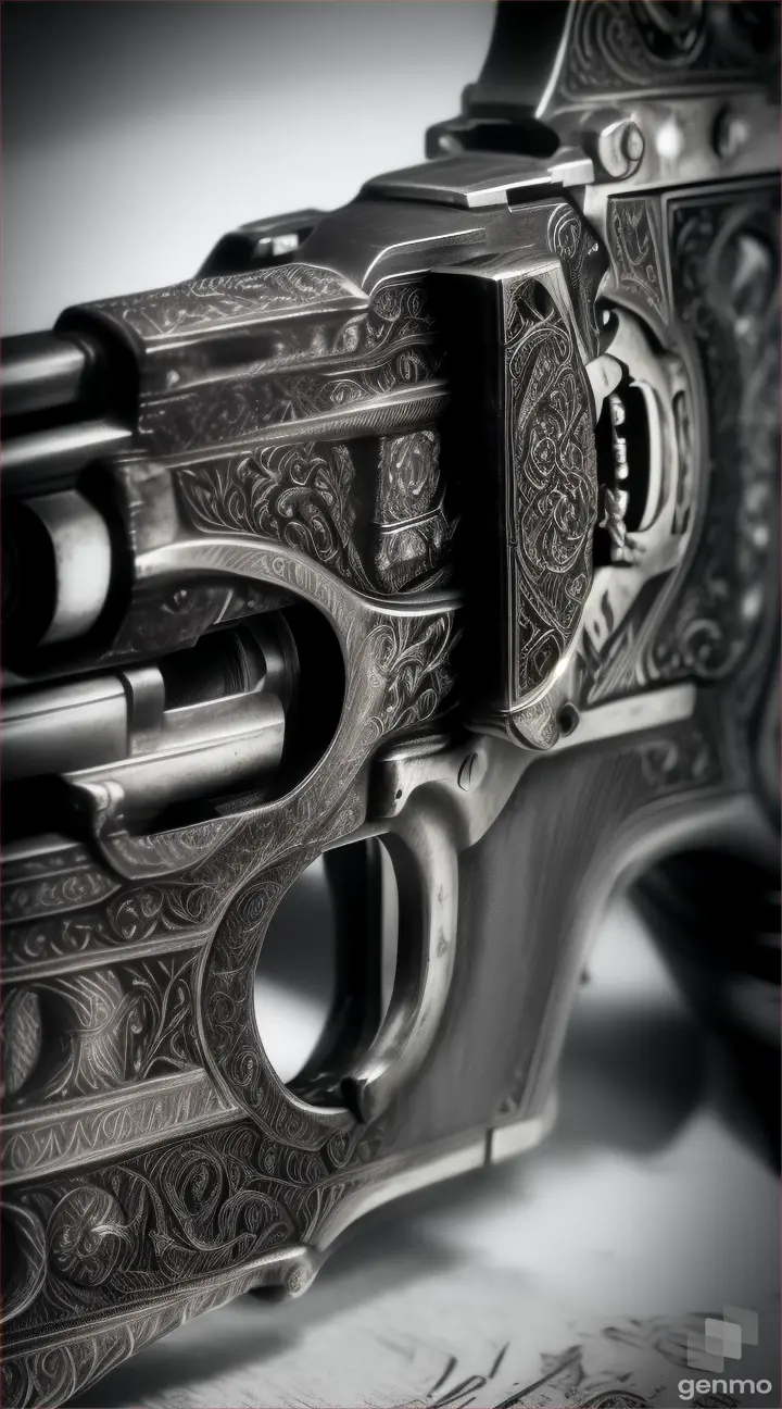 Antique revolver 