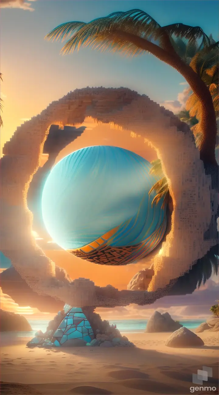 Nether portal , volleyball w , beaches, sand court, rocks