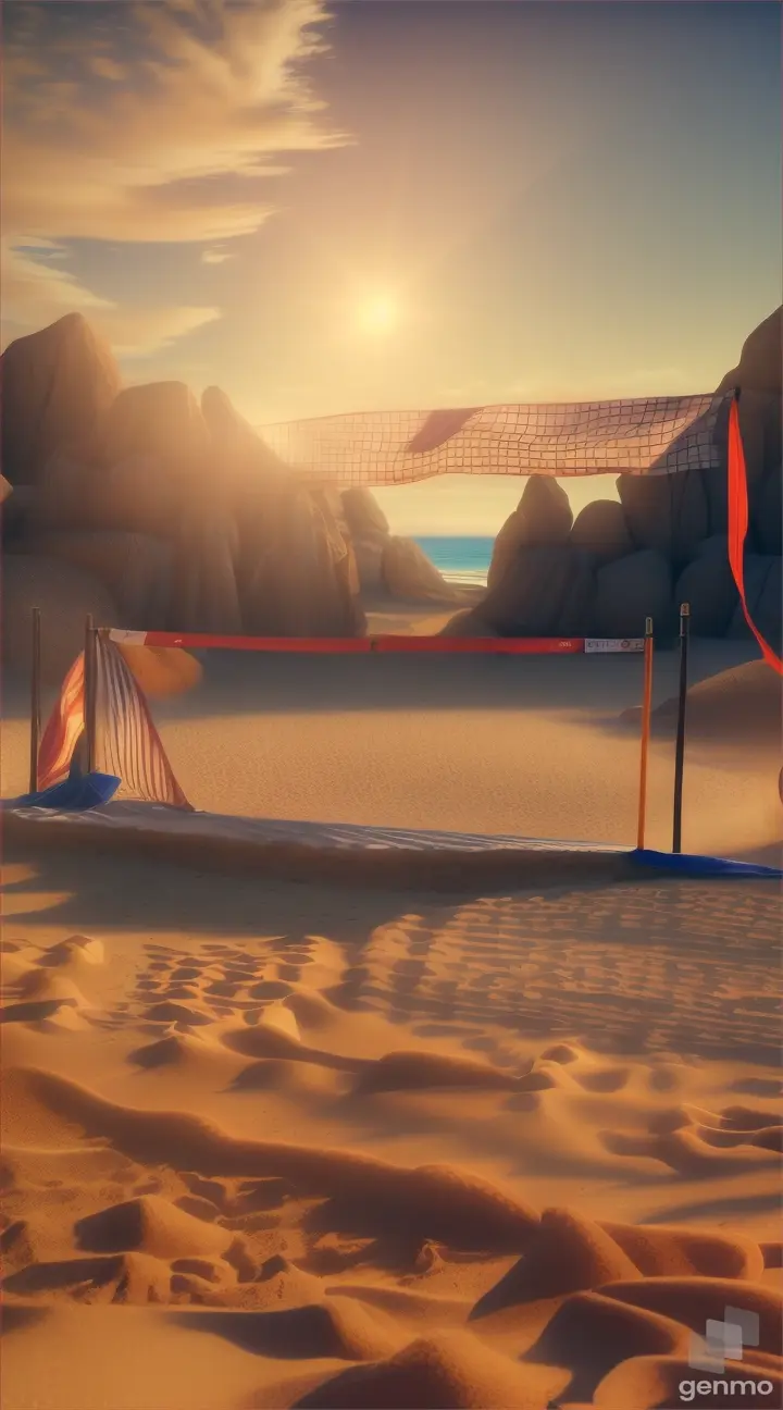 Nether portal , volleyball w , beaches, sand court, rocks