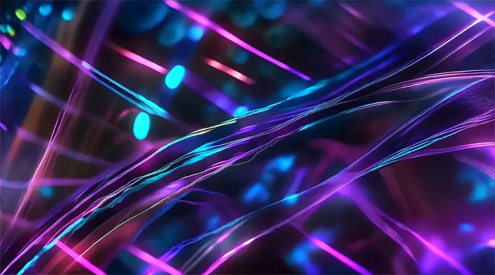 a close up of a purple and blue abstract background light and modern technology of Abstract background