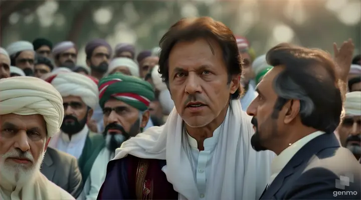 Make a video to lmran khan Meeting the Baba Azam