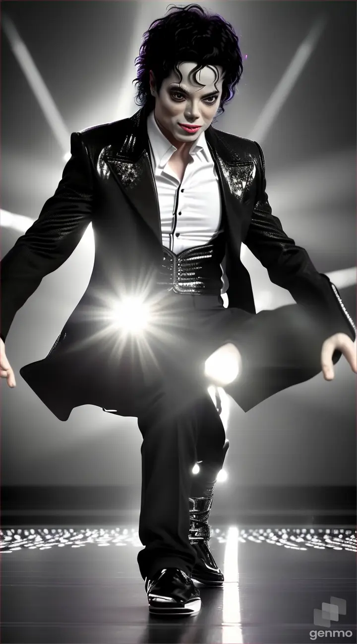 Michael Jackson snaps and dancing 