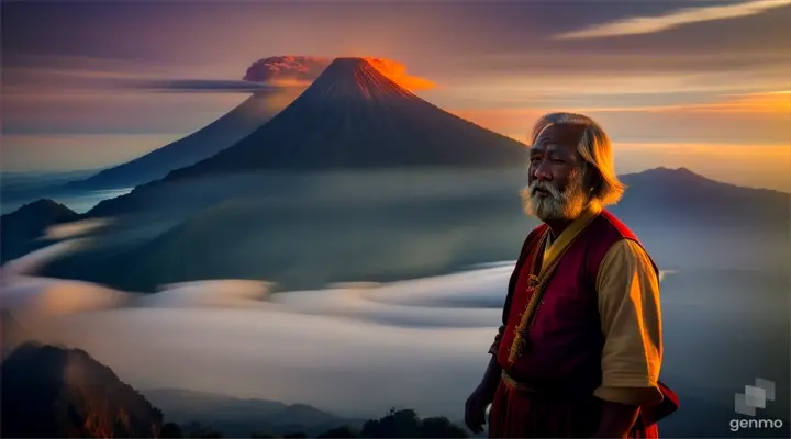 Follow the epic tale of a wise old man who guards the safety of Mount Merapi, the most active volcano in Indonesia.