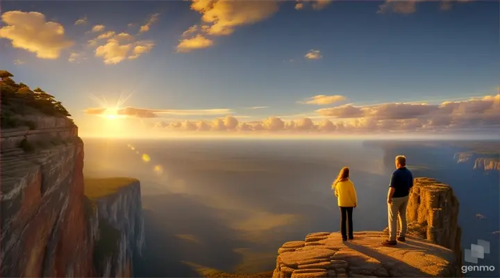 A man age 50 yrs, has had a beautiful 22 yrs aged daughter distant view and full screen