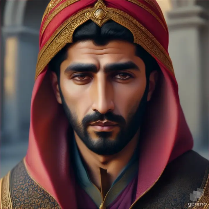 An Arab man from the 15th century