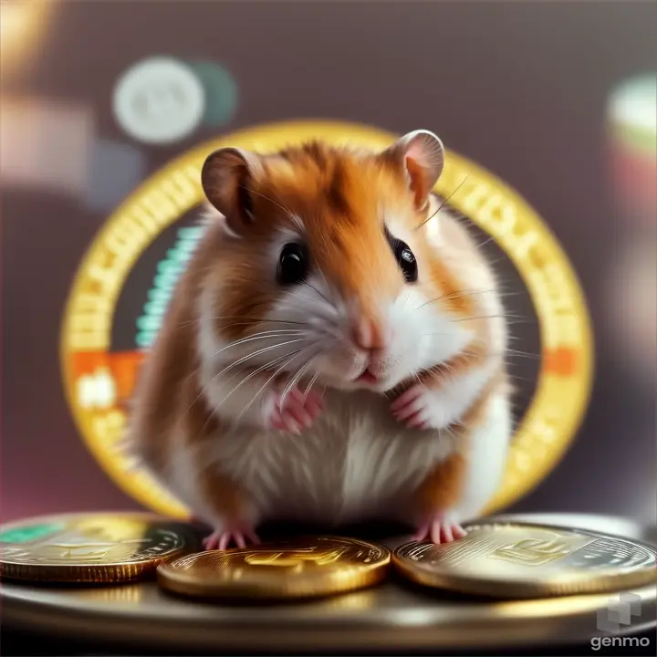 a hamster on Coimarketcap