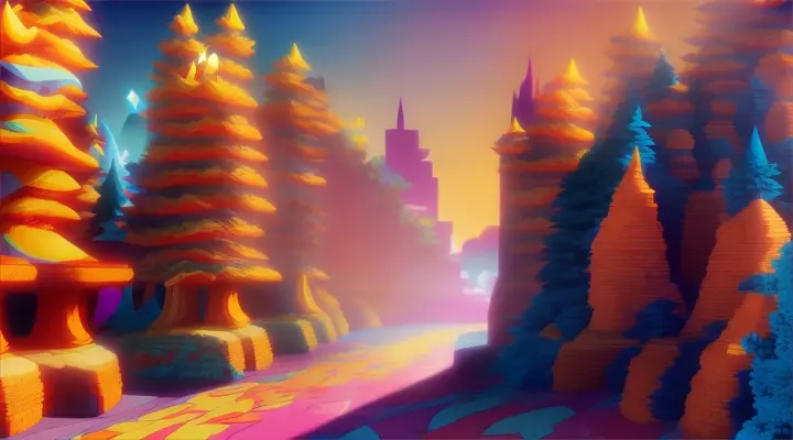 CINEMATIC VIDEO BACKGROUND, CARTOON