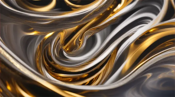 stunning gold and silver smoke swirls 