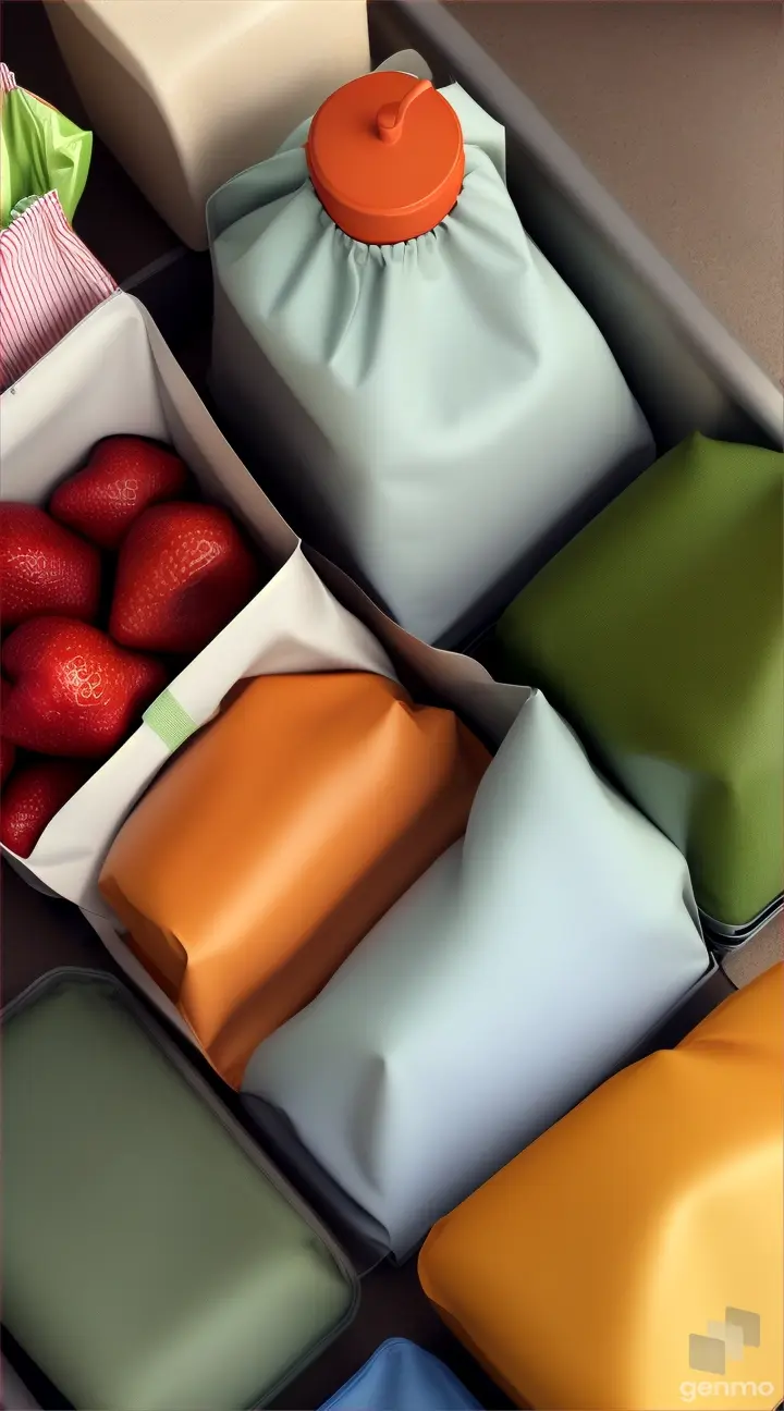 Reusable Grocery Produce Shopping and Storage Bags