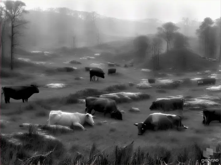 In the 20s and 30s of the last century, cattle often wandered into the clearing. And they died