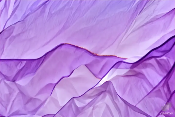 a close up of a purple fabric with a white background