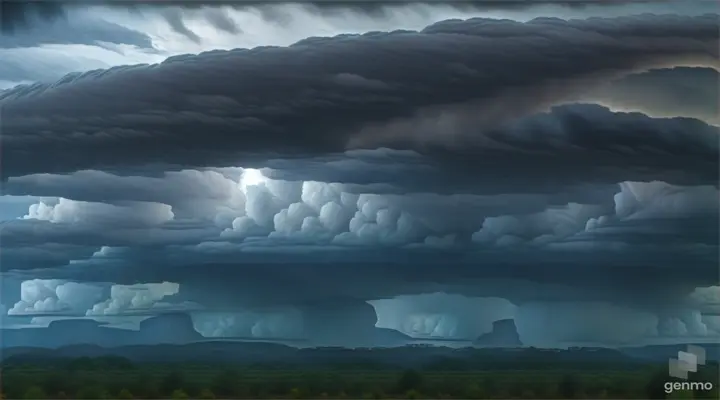 The Storm: Visualize dark clouds gathering overhead, casting the forest into shadow. Hear the distant rumble of thunder as the sky darkens, and feel the first drops of rain spatter against th
