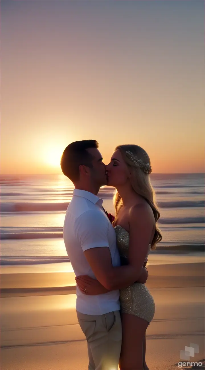 a man kneeling down next to a woman and proposing her