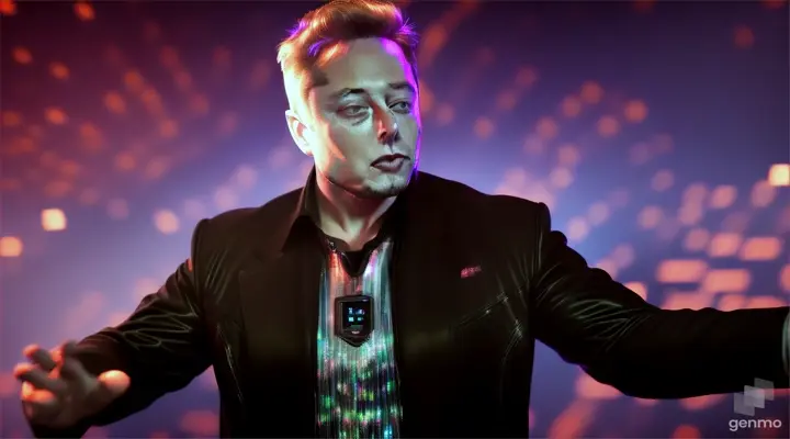 Elon Musk is dancing, cinematic, realistic, high-quality
