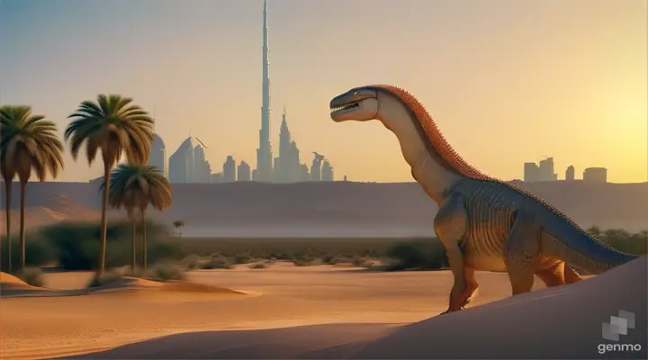 Dinasour in dubai