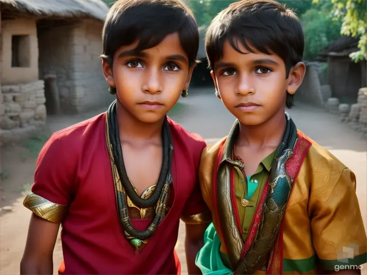 aur isalie, us gaanv mein jahaan log kabhee ajagar se darate the, ab ve ek bahaadur ladake aur dayaalu ajagar ke beech dostee ka jashn manaate hain.mary