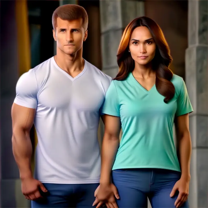 image of a man and a woman who find themselves, renewed and stronger than before, ready to fight for their love and overcome any obstacle.