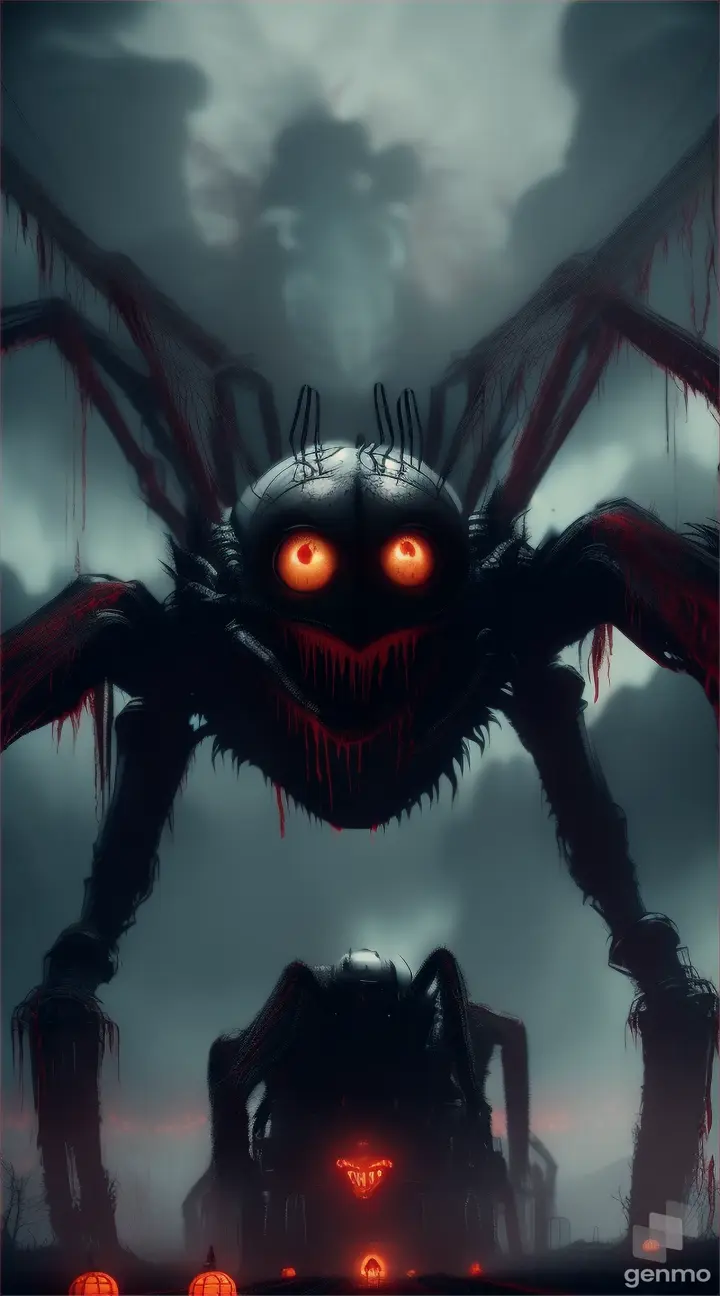 “A ((Thomas the train))++ with (giant spider legs) , red liquid dripping from the mouth all over it l”
Seed: 1225972693
