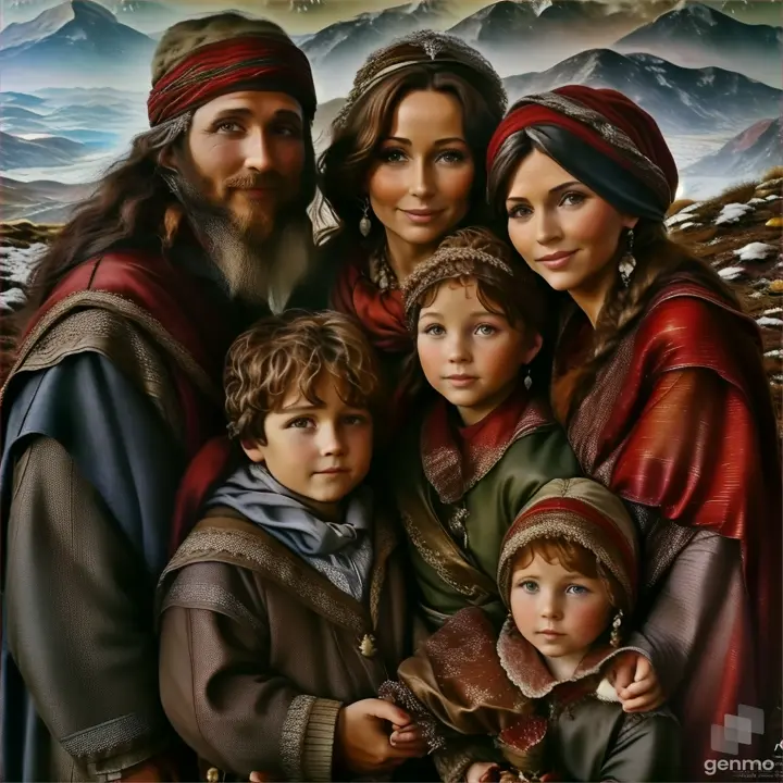a group of people standing next to each other
