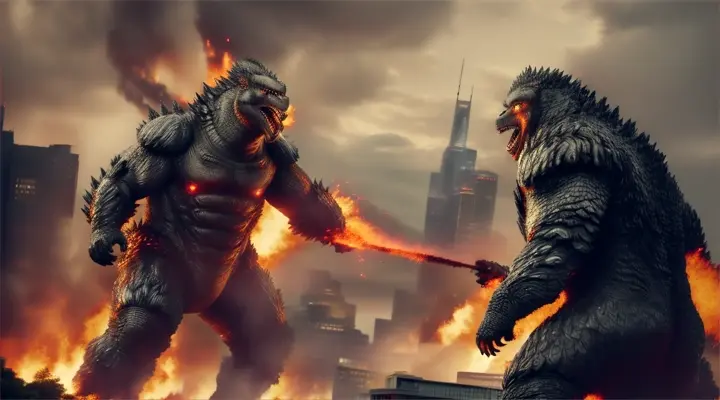 Godzilla and Kong 