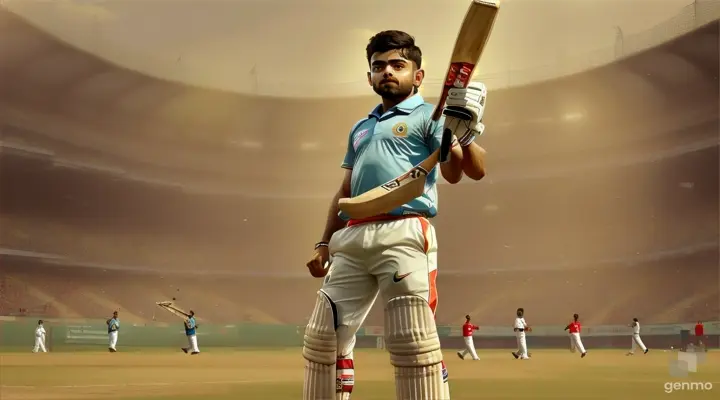 Kohli's passion for cricket was evident from a young age. He started playing cricket as a child and quickly rose through the ranks in Delhi's competitive cricket circuit