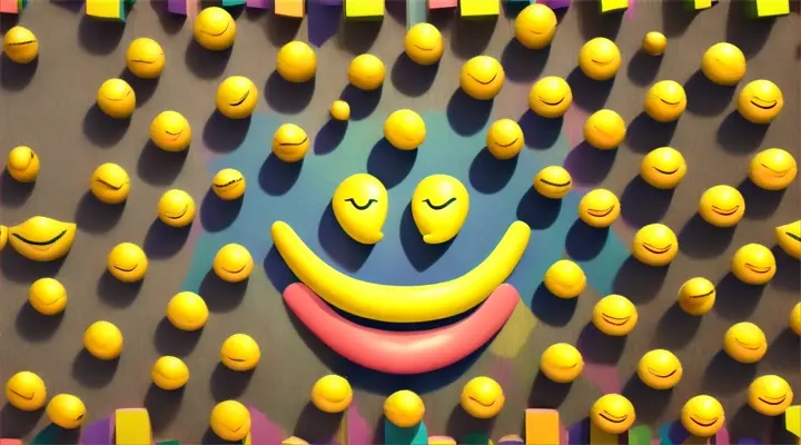 A call to action, encouraging viewers to spread smiles and positivity around the world.  The spectator's smile becomes a commitment to making the world a better place.