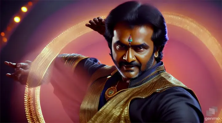 Tamil actor Rajini dance