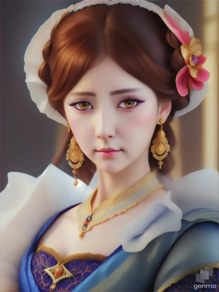 Señorita de anime Reika Ryuuouin.