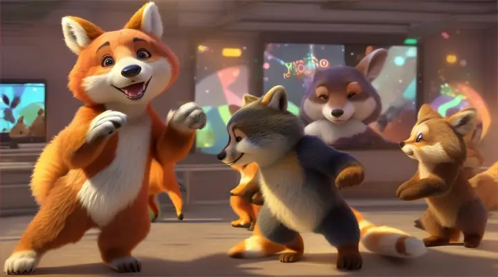 3d animate: animals dancing Yolario yolario yoooo Yolario yolara yoooo