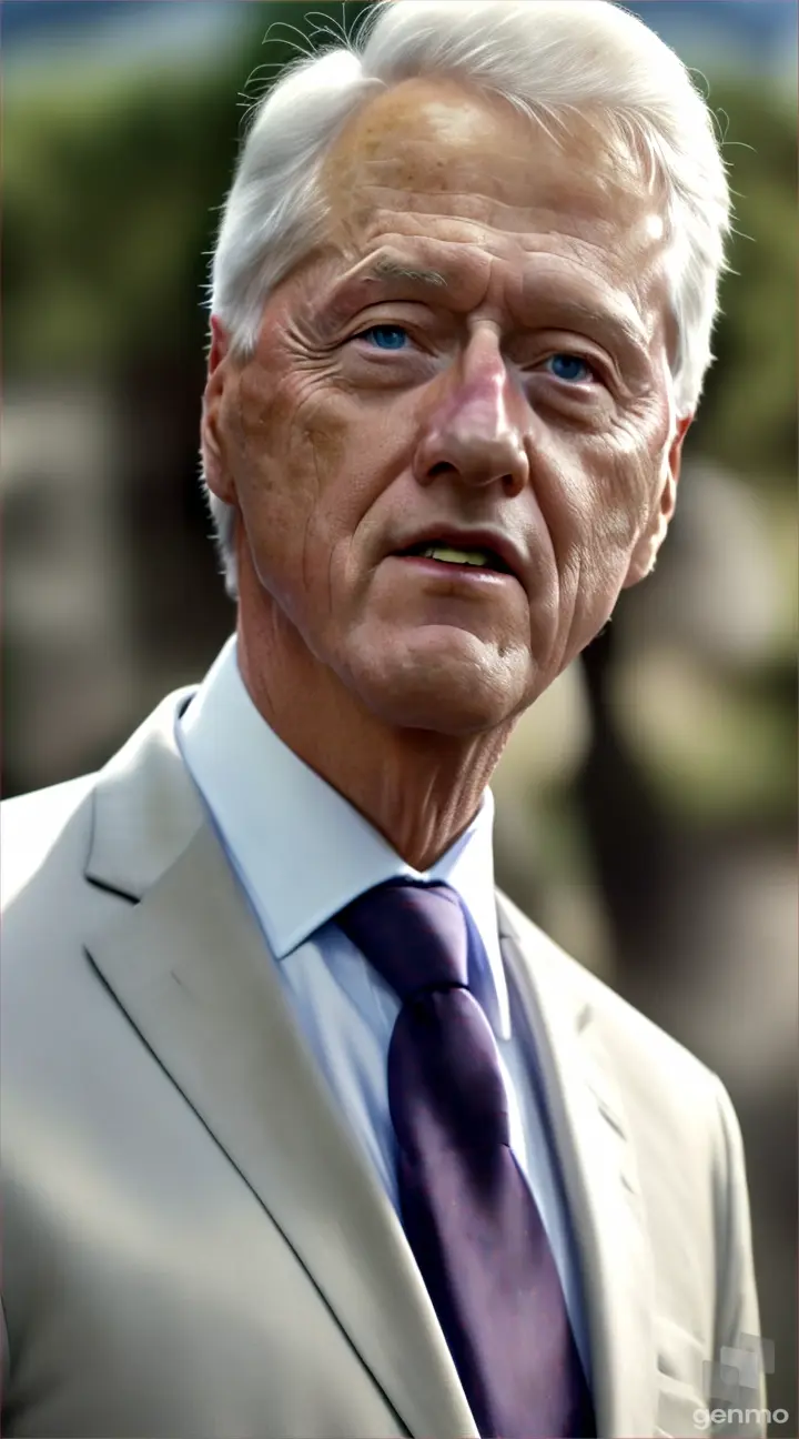 American president Bill Clinton 