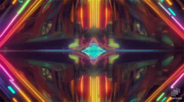 Step into a fantastical world with this interesting proposal of a neutron, where the image uses adjectives of stylistic representation to bring this subatomic particle to life unique elements in a visually impressive way
