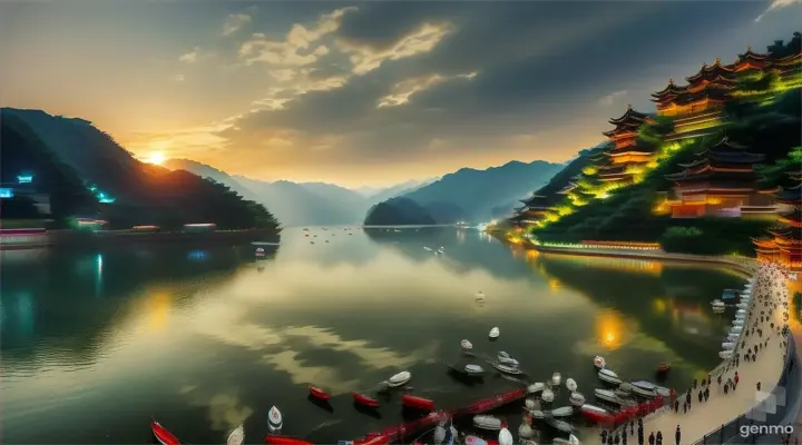 自然风景，色彩炫丽，16：9