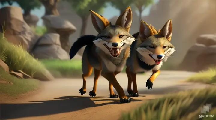 3d cartoon animation videos The jackal would catch and eat the last three or four mice. Then he would rest, sleep, and burp all night.