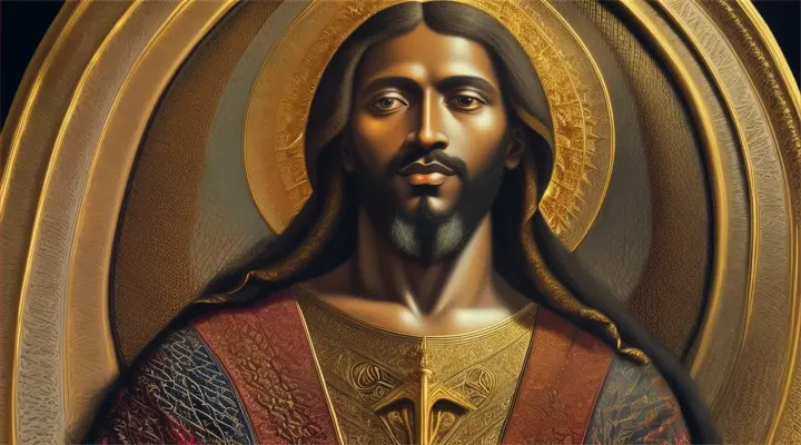 the black christ  sacred geometry