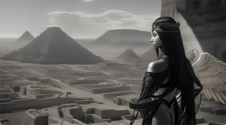 Journey to the exalted Black Lands, where the secrets of the obsidian gnosis were birthed. Through your lens, capture the undulations of this ancient wisdom as it silently radiated across Africa, the Levant, and Asia Minor over countless centuries. Immortalize the esoteric concepts that flowed like hidden tributaries, intertwining with primordial myths, folklore, and mystic revisions of early civilizations. Embrace the allegorical archetypes that propagated throughout the ages, transmitting the profound symbolism of this enigmatic gnosis. Let your photographs reveal the intricate tapestry of hidden knowledge that lies beneath the surface of human consciousness.