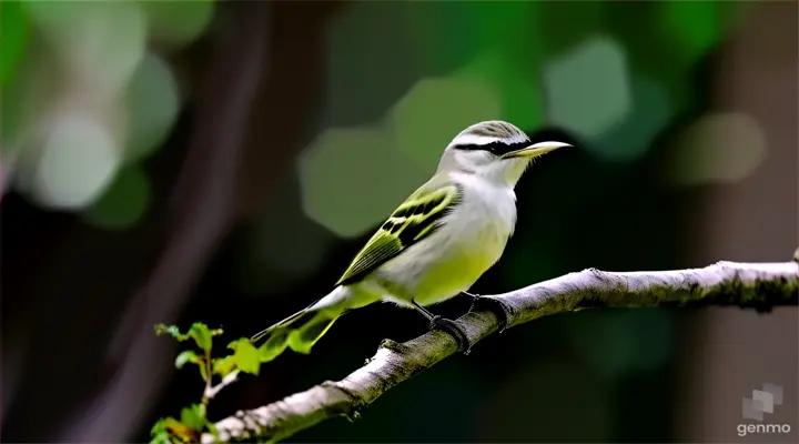 a small bird perched on a tree branch