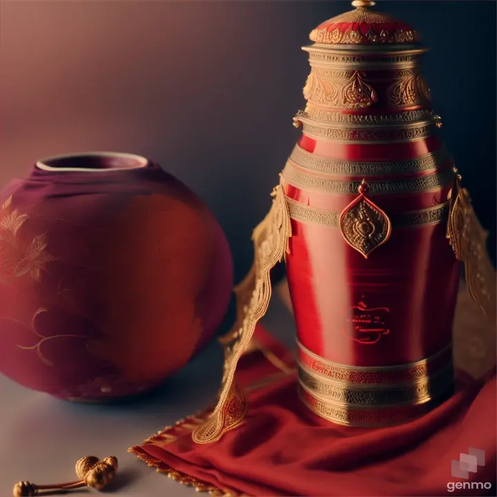 Using Specific Flowers and Clothes

Close-up of red or saffron flowers being offered.
Image of Hanuman idol adorned with a red or saffron cloth.